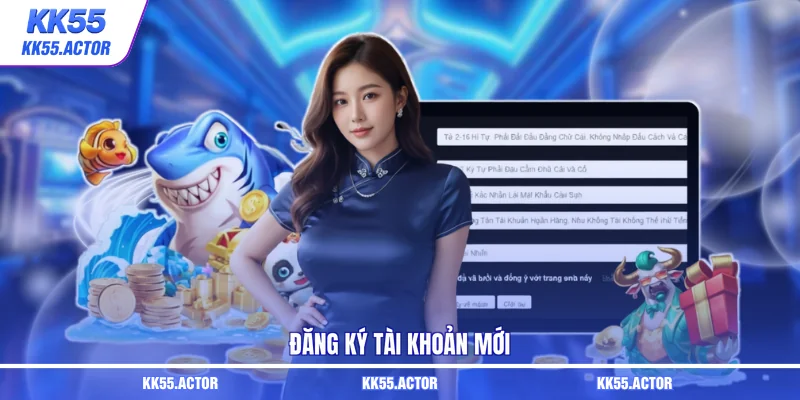 Đăng ký tài khoản mới